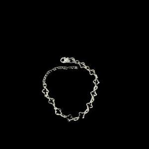 Pulseira Feminina 11 Trevinhos Vazado Liso