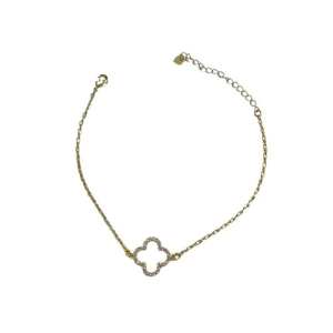 Pulseira Trevo Vazado
