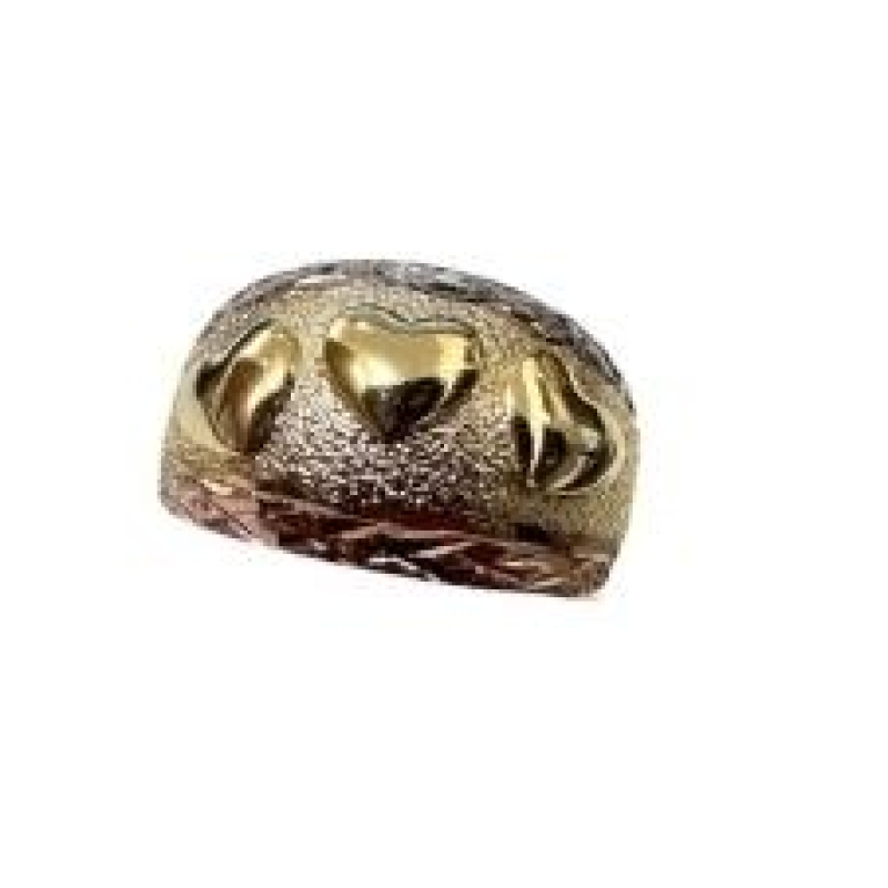 Anel Replica Chapa Coração