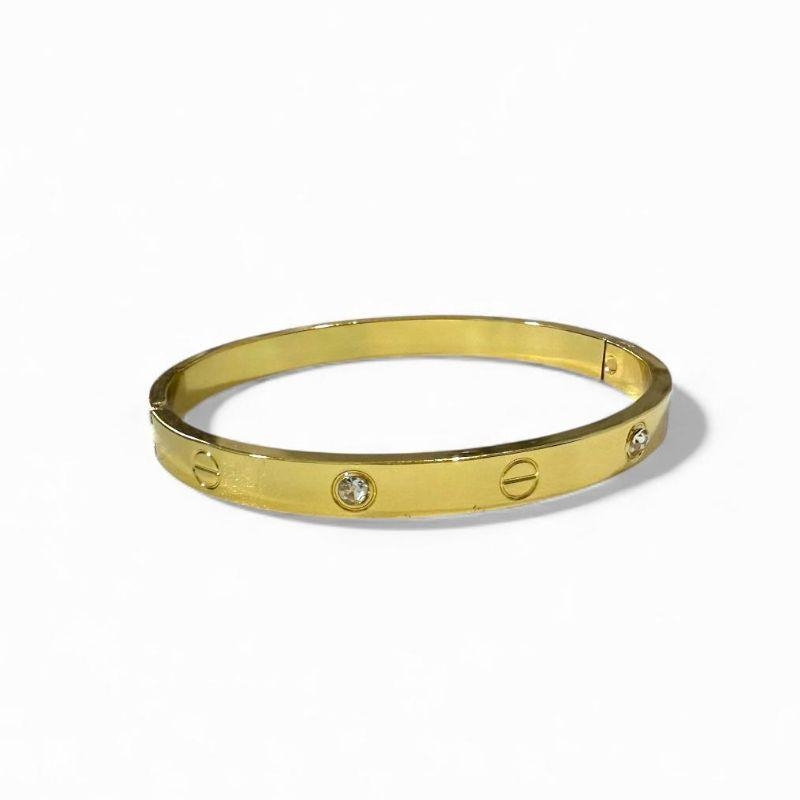 Bracelete 4 Pedras Zircônias