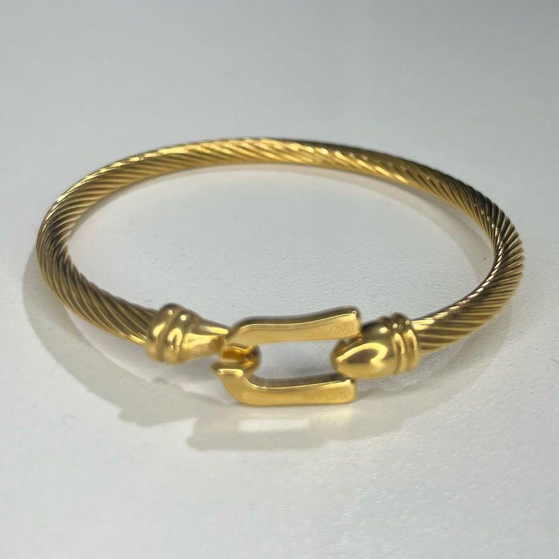 Bracelete Fivela c/ Aro Torcida