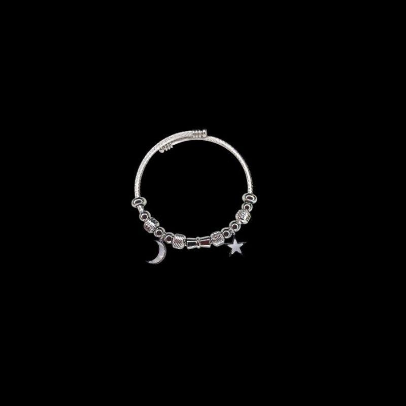 Bracelete Torcido Estrela / Lua