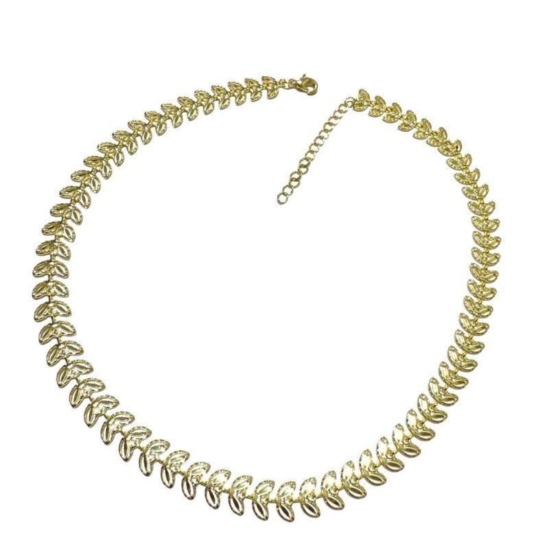 Choker Folhas G