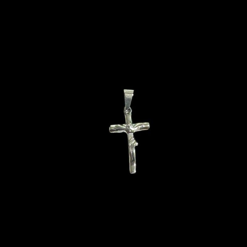 Pingente Cruz Jesus Detalhada