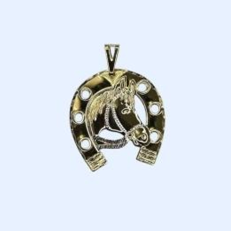 Pingente Ferradura Cavalo G