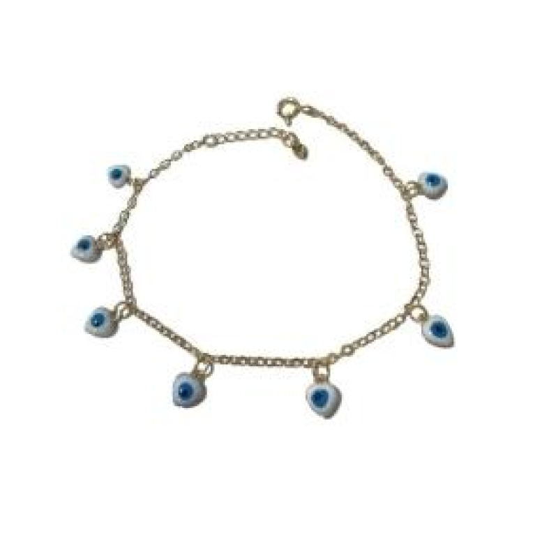 Pulseira 7 Olho Grego Pendurado