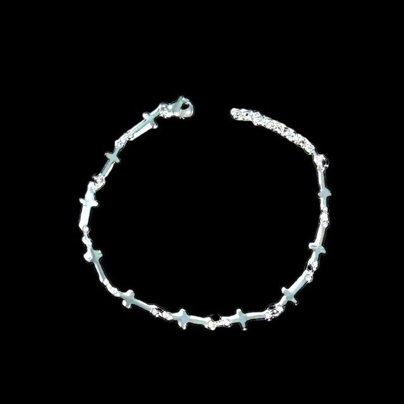 Pulseira Feminina Ponte De Cruz Lisa