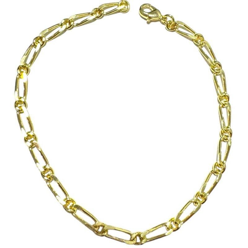 Pulseira Masculina Elo Longo Torcido
