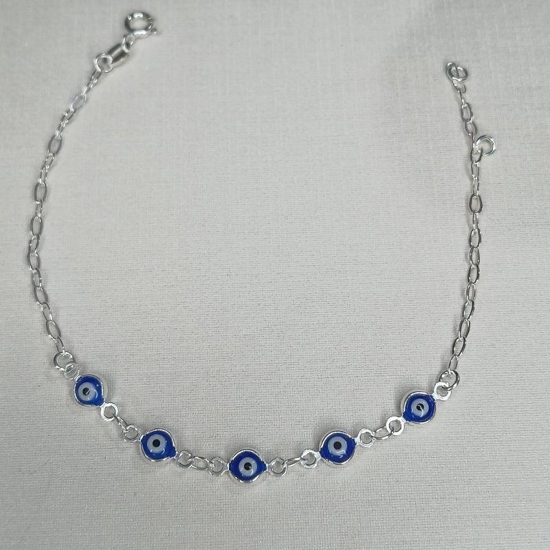 Pulseira Olho Grego Azul