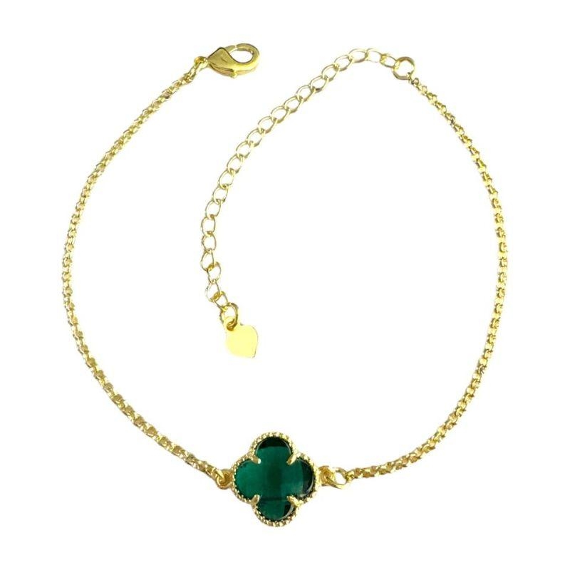 Pulseira Trevo Verde
