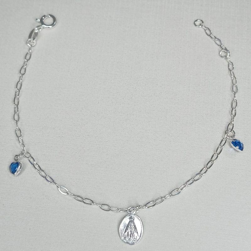 Pulseira Zirconia Azul
