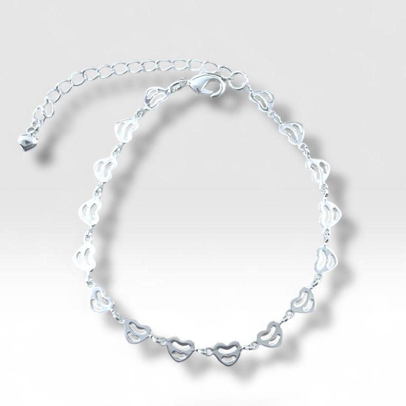 Pulseira Coração Vazado