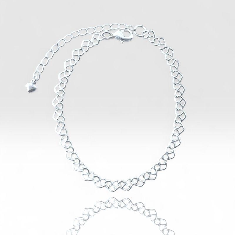 Pulseira Malha Coração