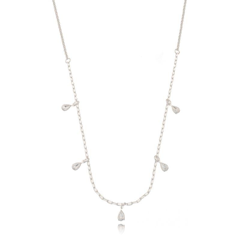 Chocker Veneziana Fina c/Pingentes Gota