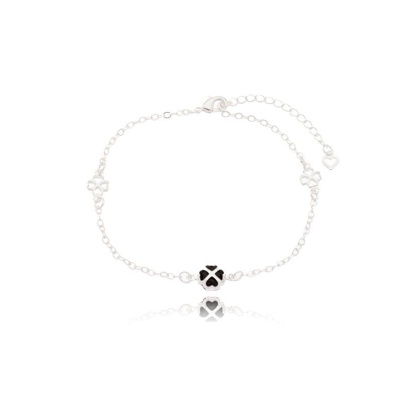 Pulseira Trevo Trabalhada