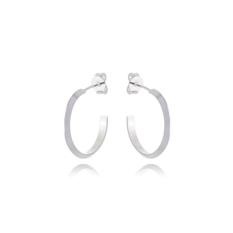 Argola Redonda Fio Triangular P