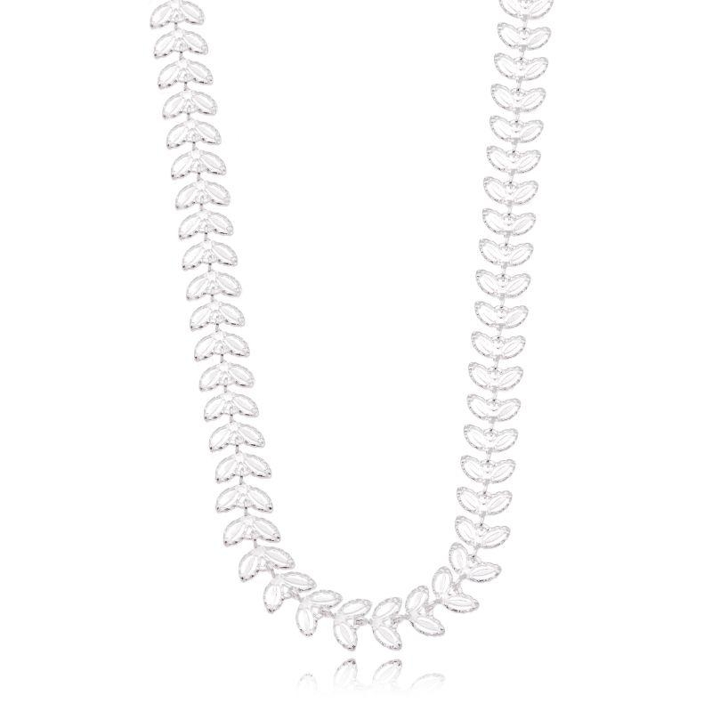 Chocker Folhas Vazadas