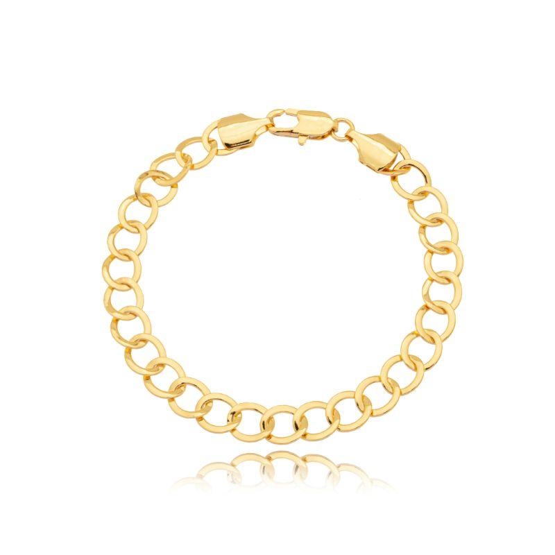 Pulseira Feminina Elo Escamada