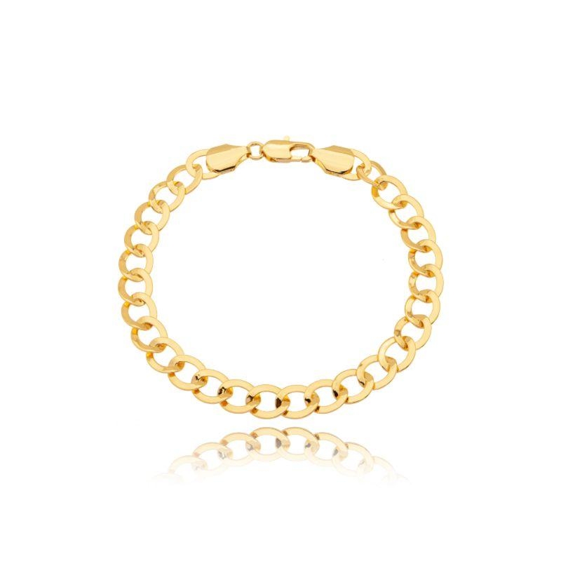 Pulseira Masculina Elo Escamada