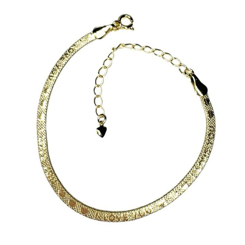 Pulseira Fita Maleavel C/ Coração e LOVE