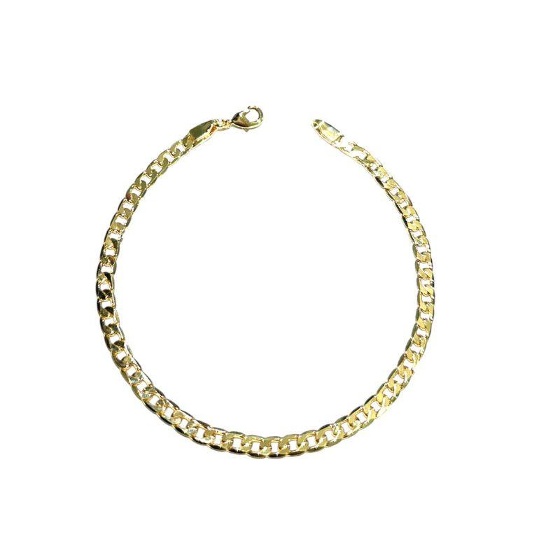 Pulseira Masculina Elo Longo Groumet