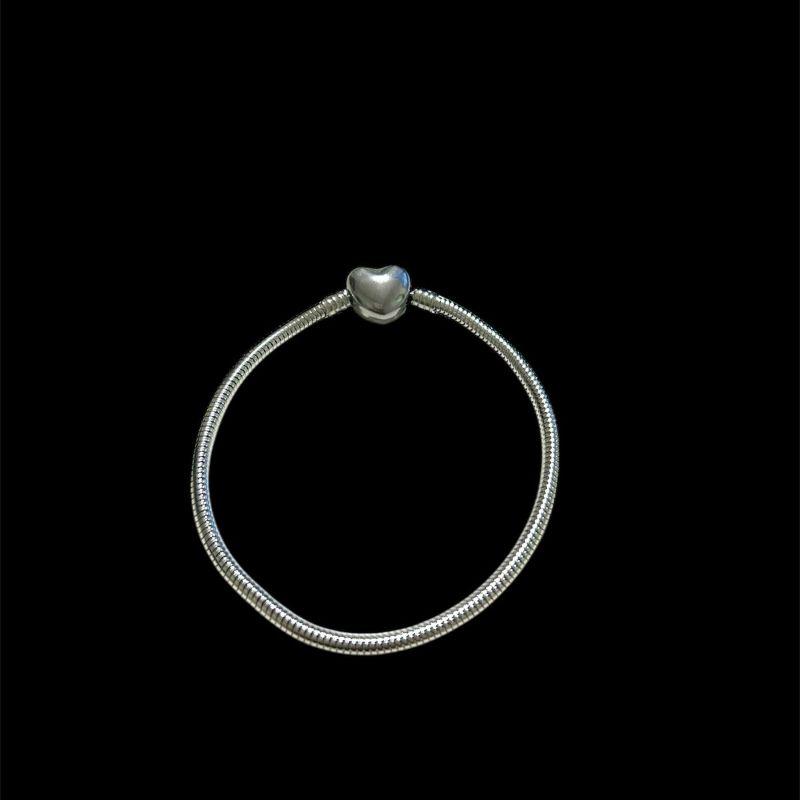 Pulseira Pandora 1 Coração Liso