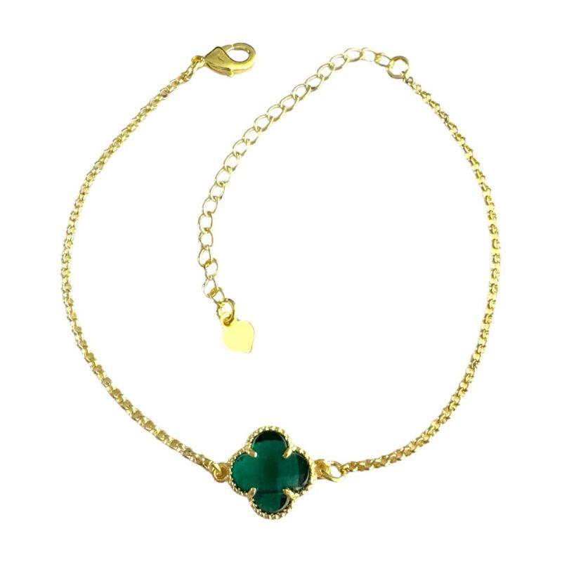 Pulseira Trevo Verde