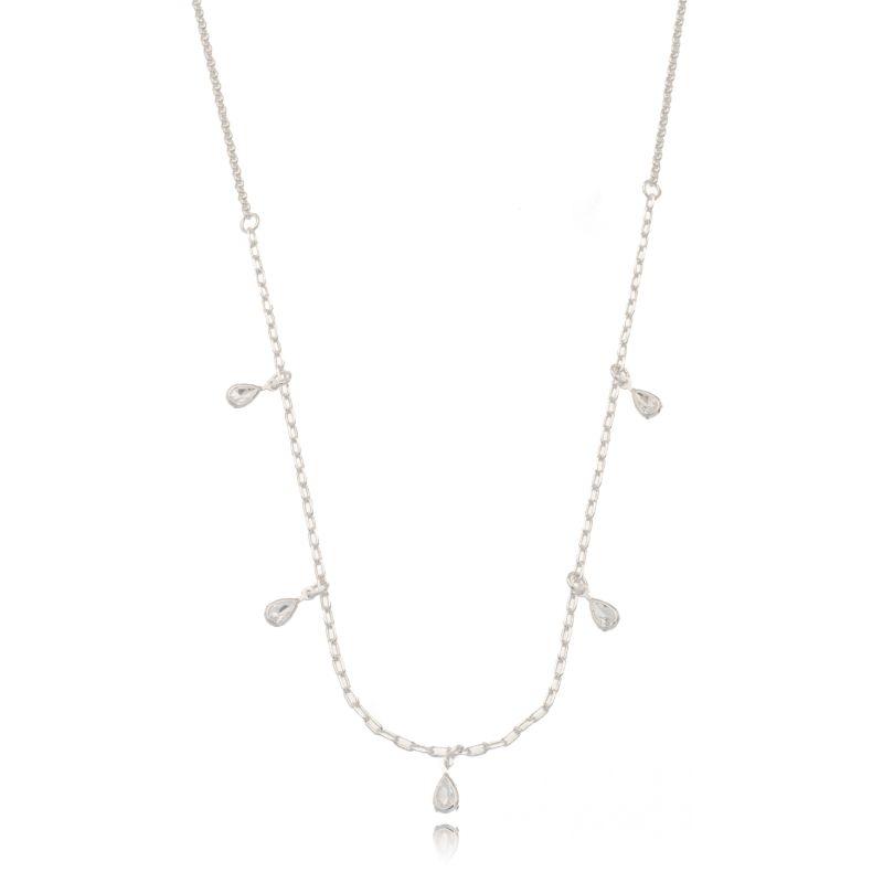 Chocker Veneziana Fina c/Pingentes Gota