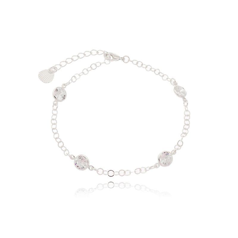 Pulseira Elo c/ 4 Ponto De Luz