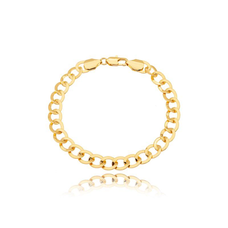 Pulseira Masculina Elo Escamada